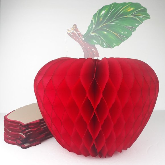 Party Supplies Honeycomb Tissue Paper Apple Decoration Fall Decor Poshmark